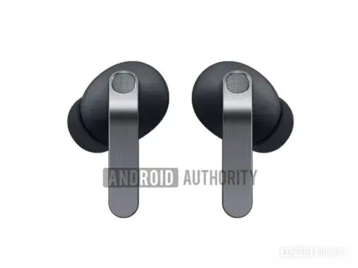 Leaked product images of the Samsung Galaxy Buds 4 Pro