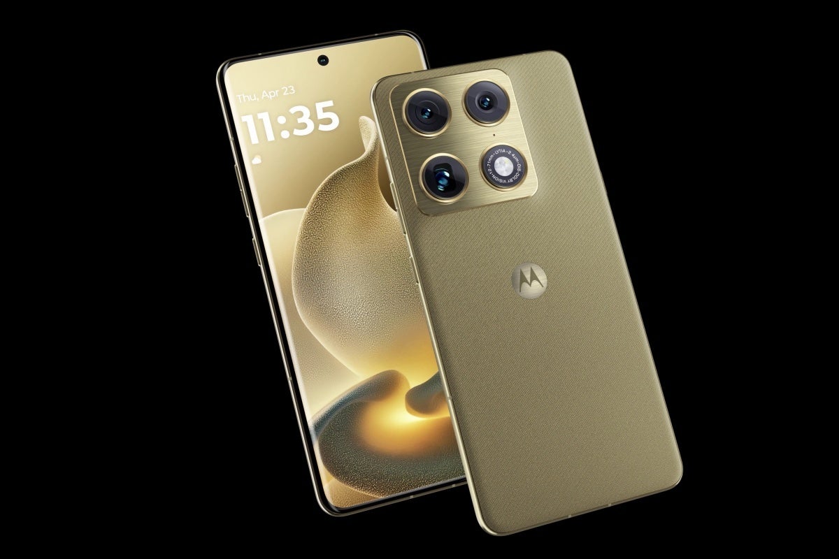 Leaked Motorola Signature image in Martini Olive color