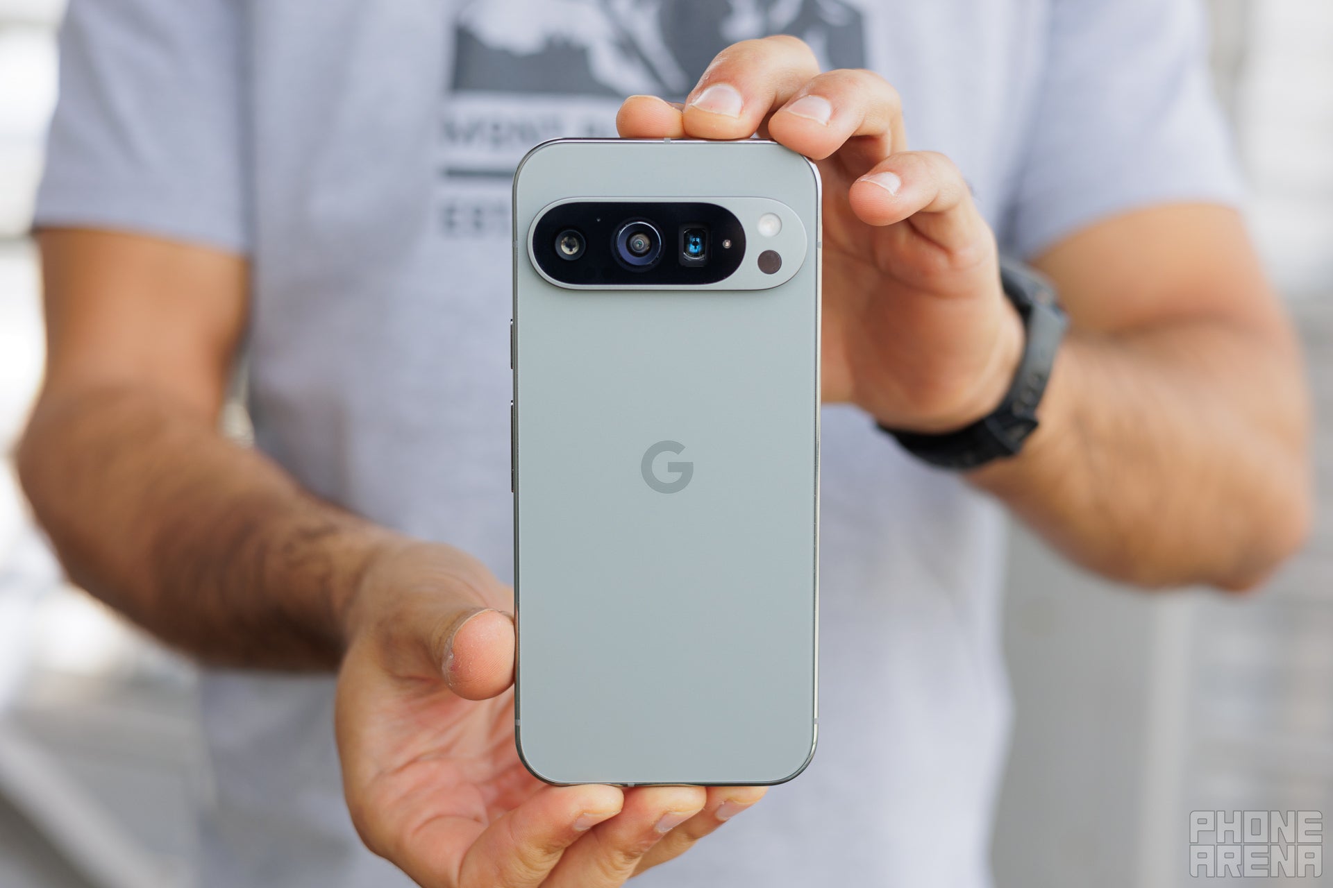 Back of Pixel 9 Pro.