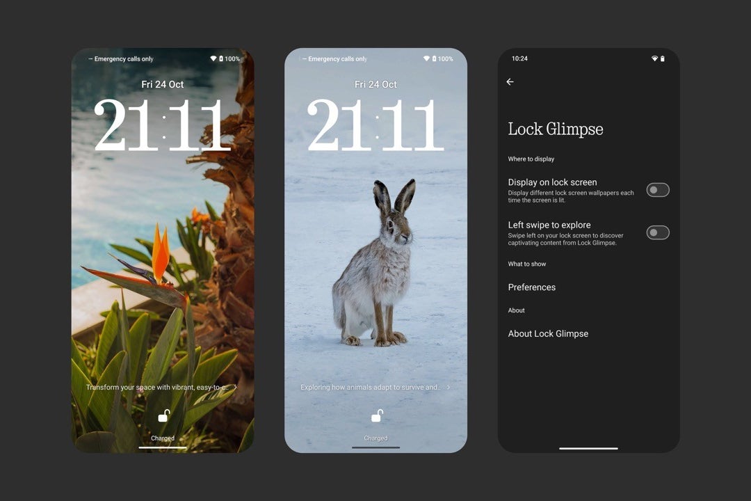 Lock Glimpse feature on Nothing phones