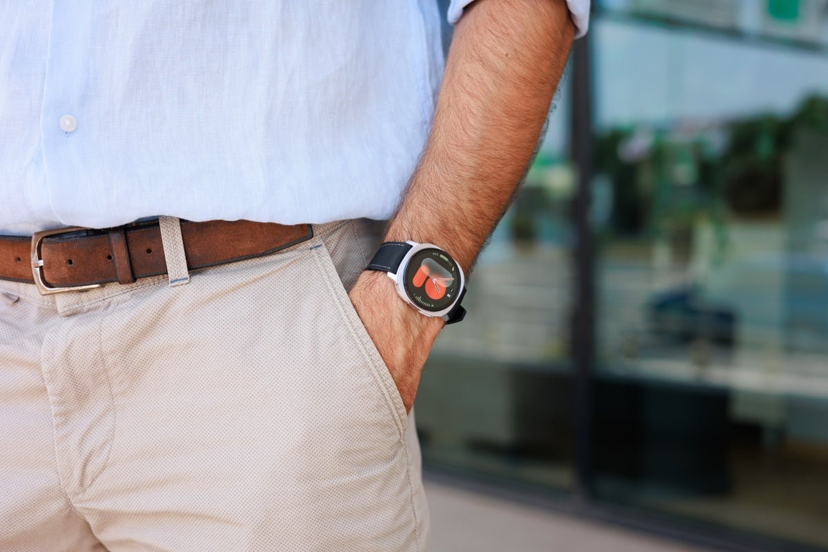 Samsung Galaxy Watch 8 on wrist