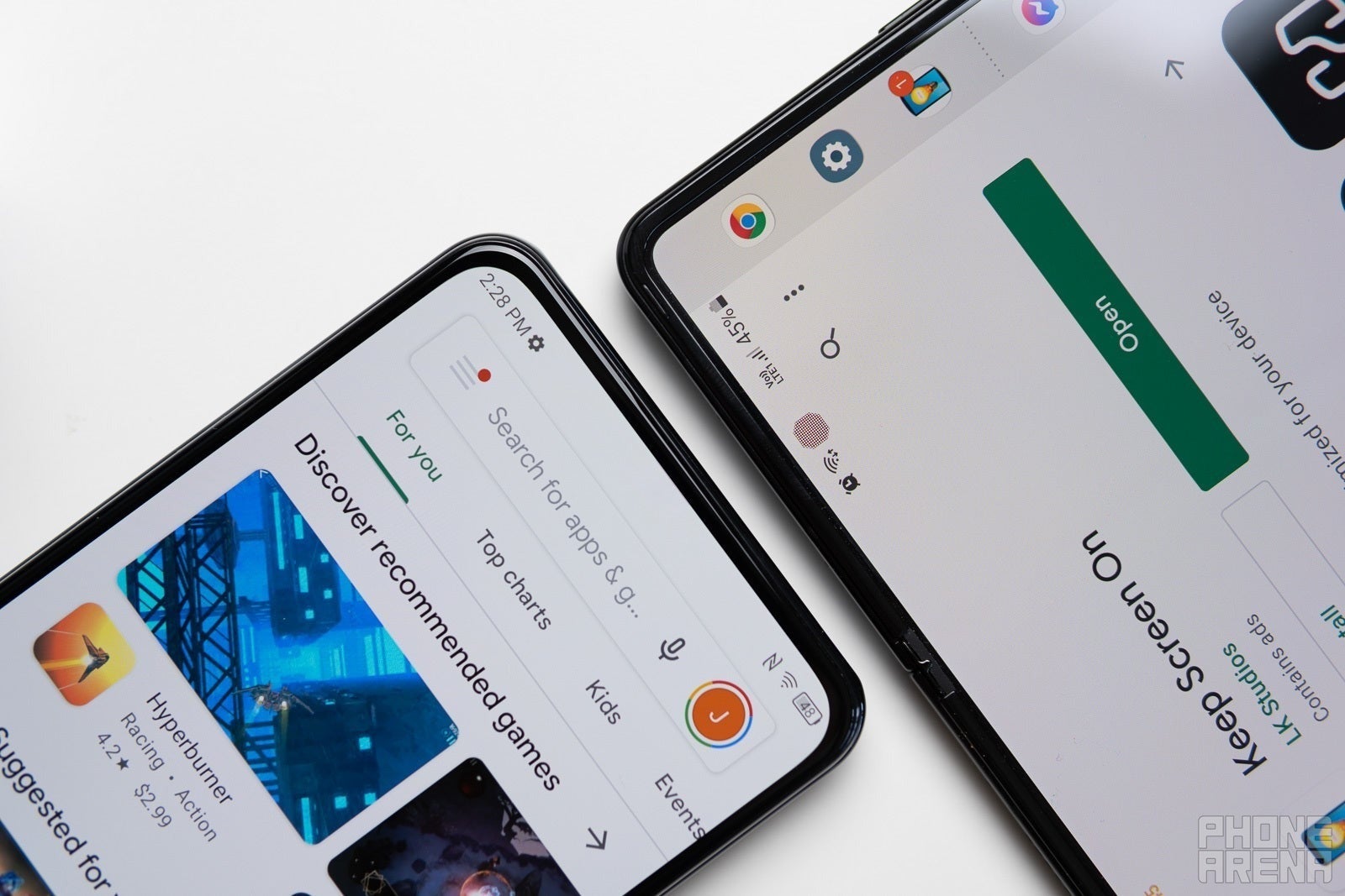 Axon 30 UDC vs Galaxy Z Fold 3 UDC (Image credit - PhoneArena) - Instead of pouring millions into AI, maybe fix the one thing users have been complaining about for years