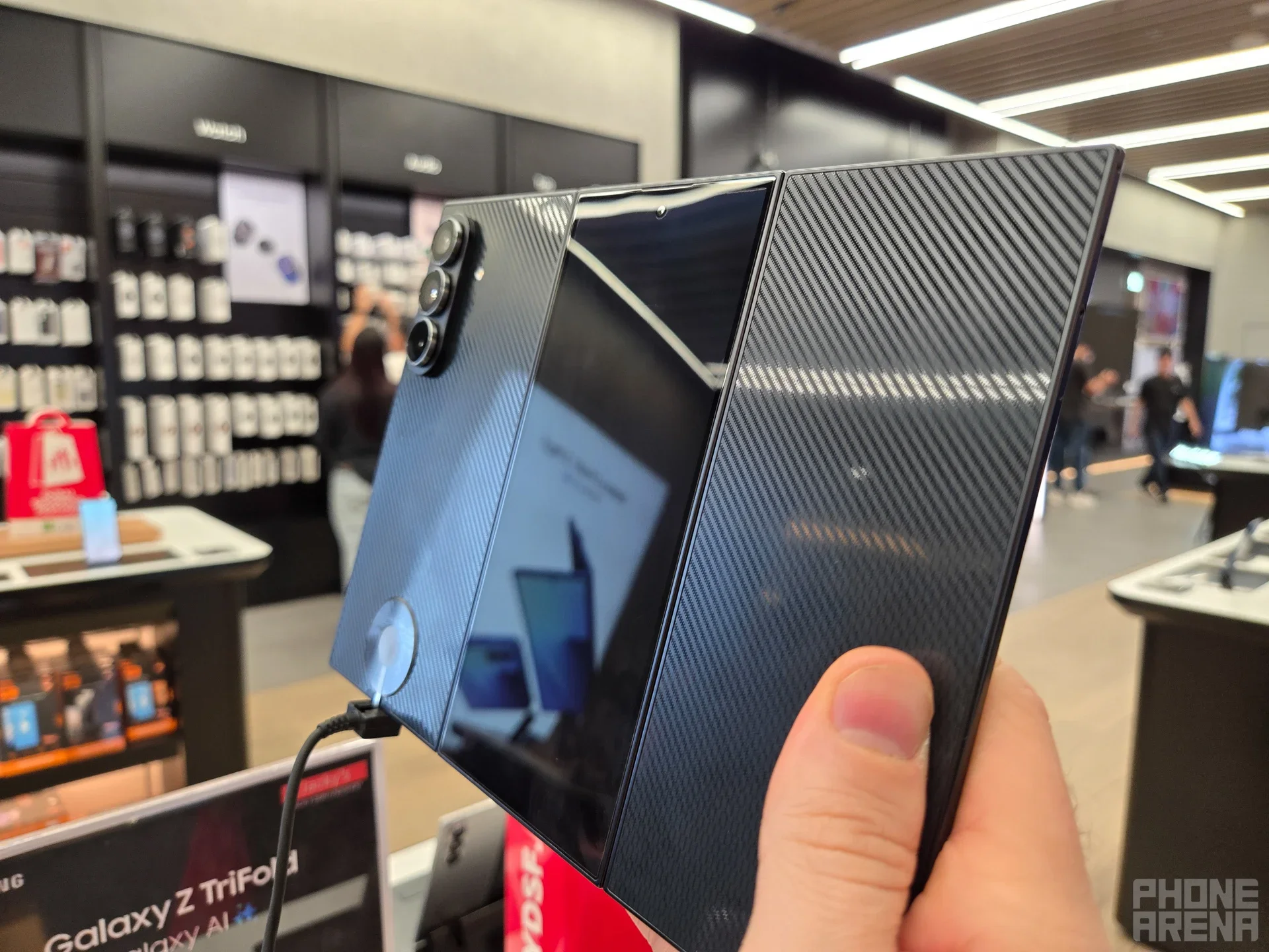 Samsung is in the game as well. | Image by PhoneArena - What Oppo is doing with its trifold is not cool at all