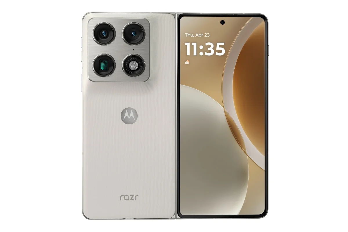 Unfolded Motorola Razr Fold