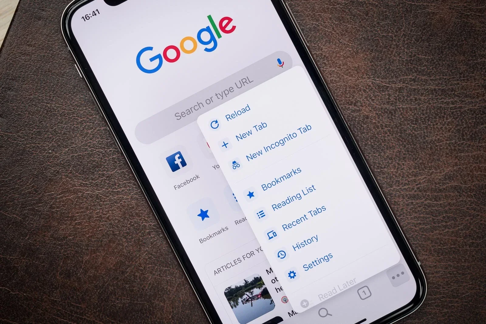 Google Chrome browser