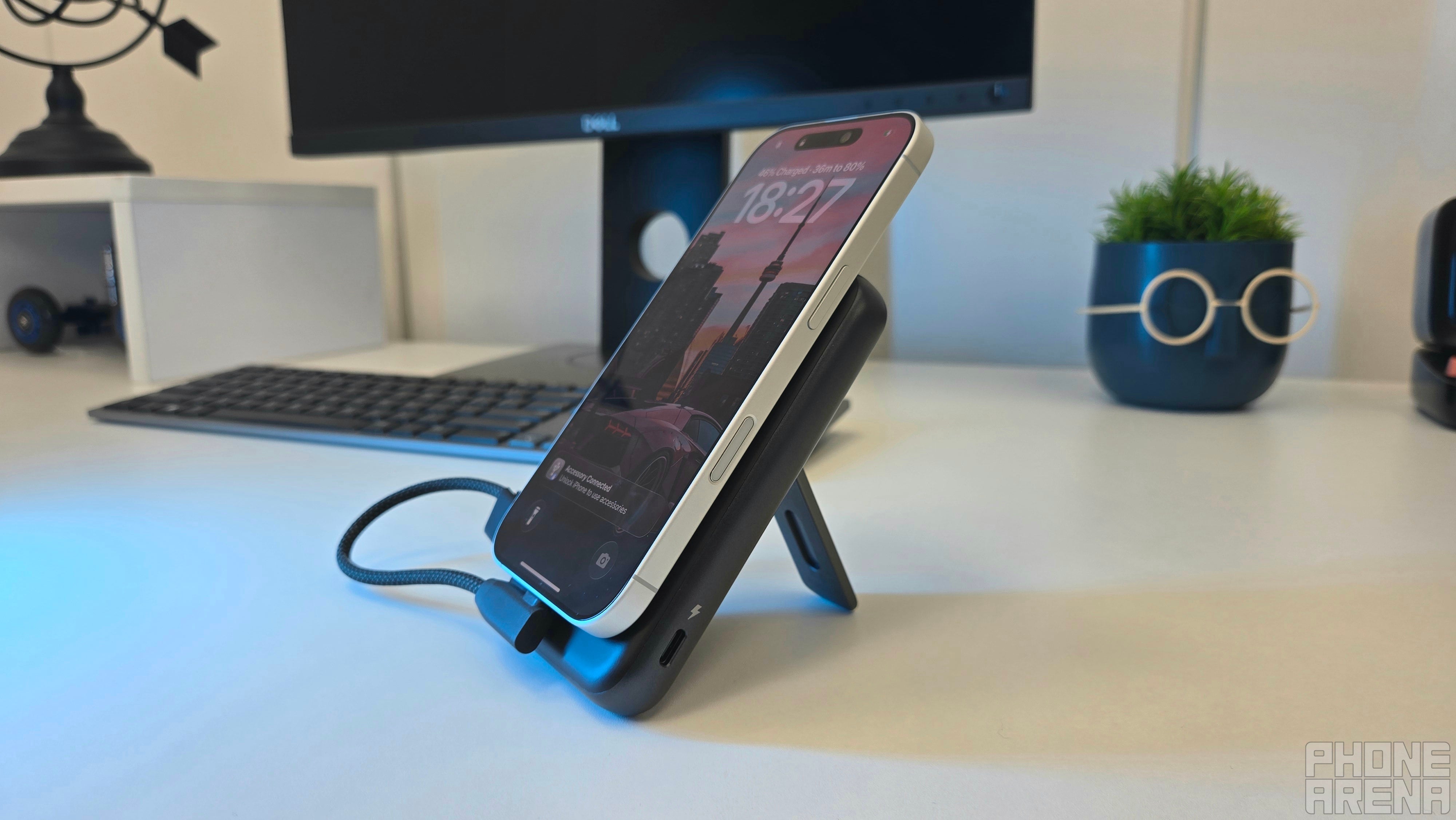 Xreal Neo with kickstand and MagSafe