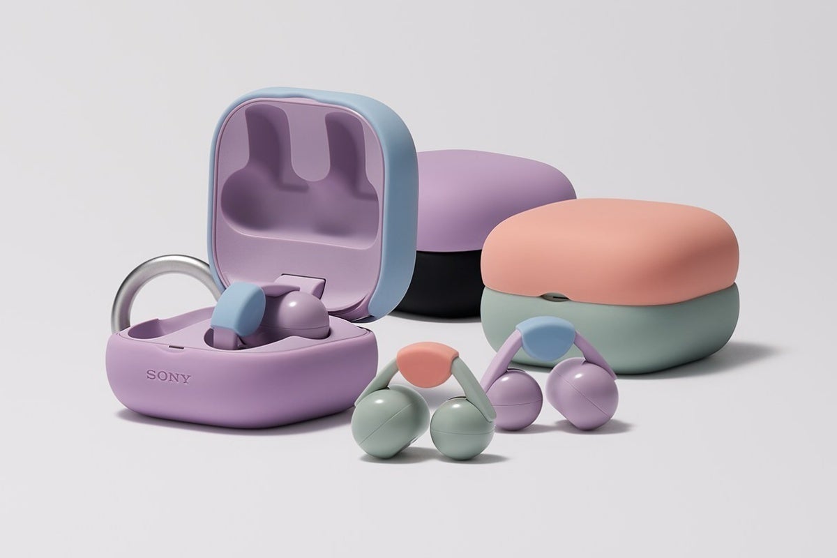 Sony LinkBuds Clip with charging case