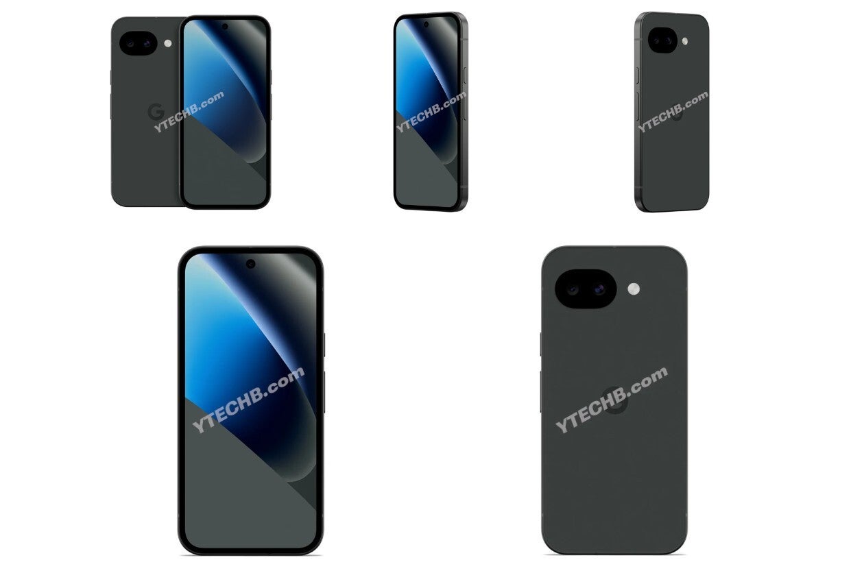 Renders of Pixel 10a.