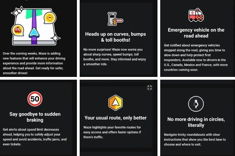 Teaser from Waze details five new features coming to the app.