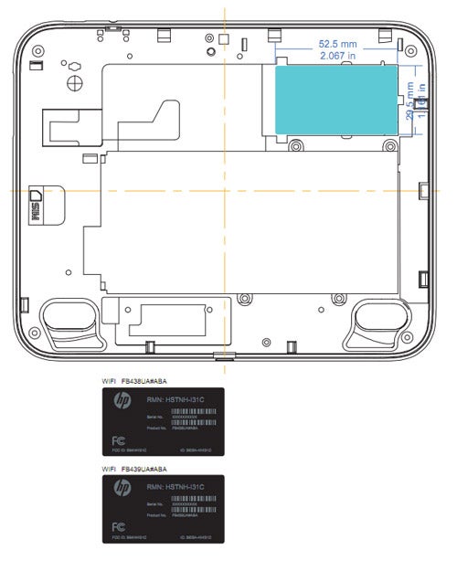 HP TouchPad with 7-inch display hits the FCC