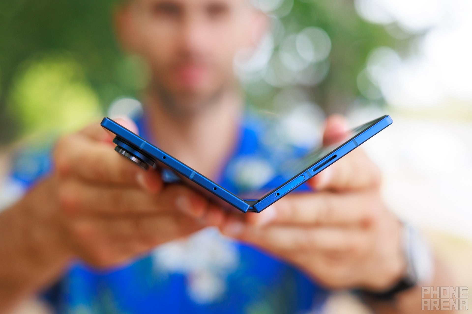 Galaxy Z Fold 7 (Image credit - PhoneArena) - The future of foldables is not tri-folds