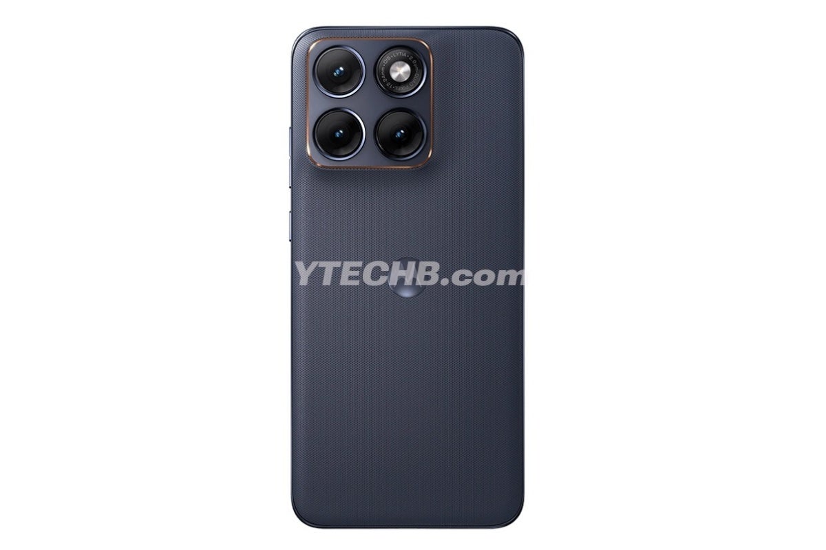 Leaked Motorola Edge 70 Fusion image in Silhouette color