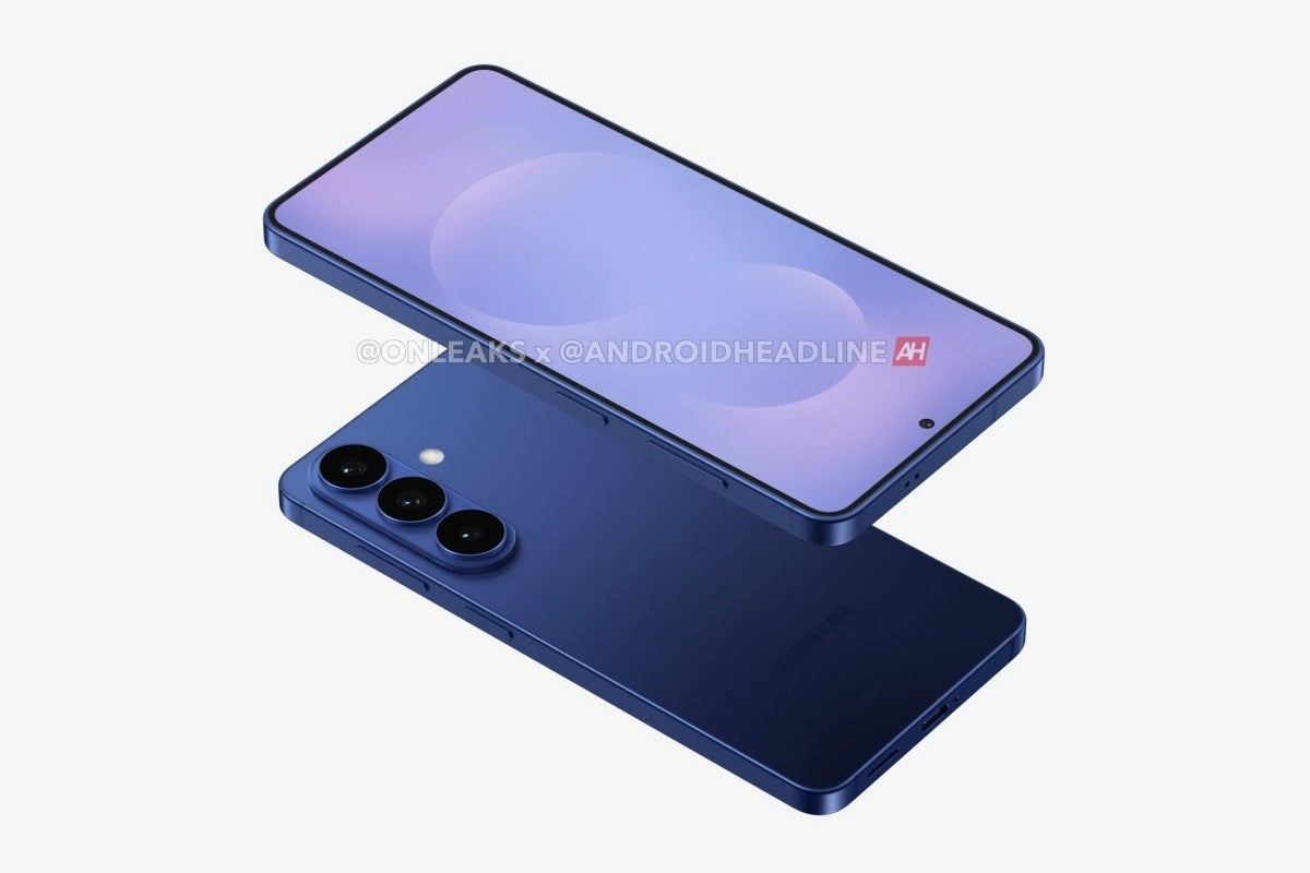 Leaked Samsung Galaxy S26 design