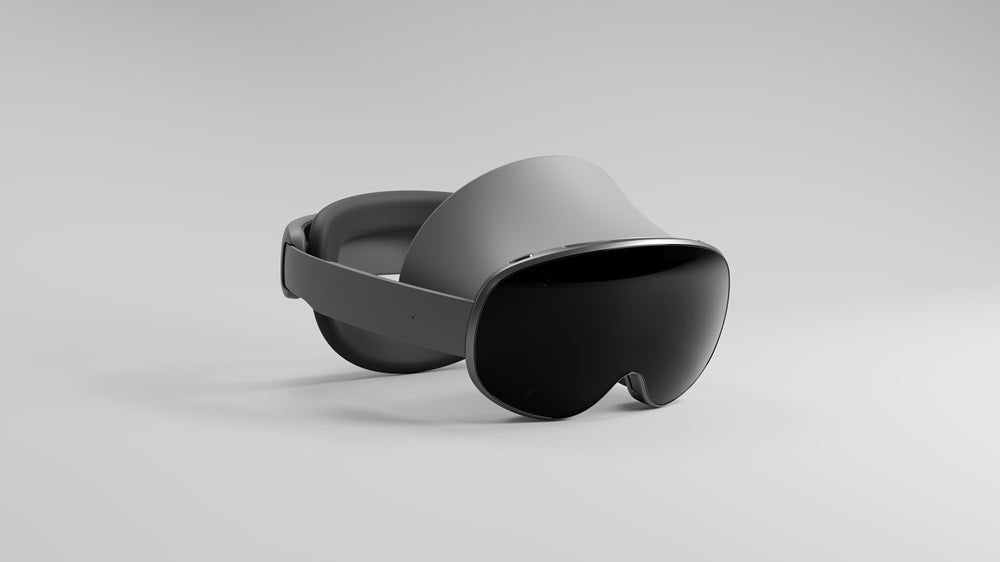 Samsung Project Moohan XR headset shown in a studio render