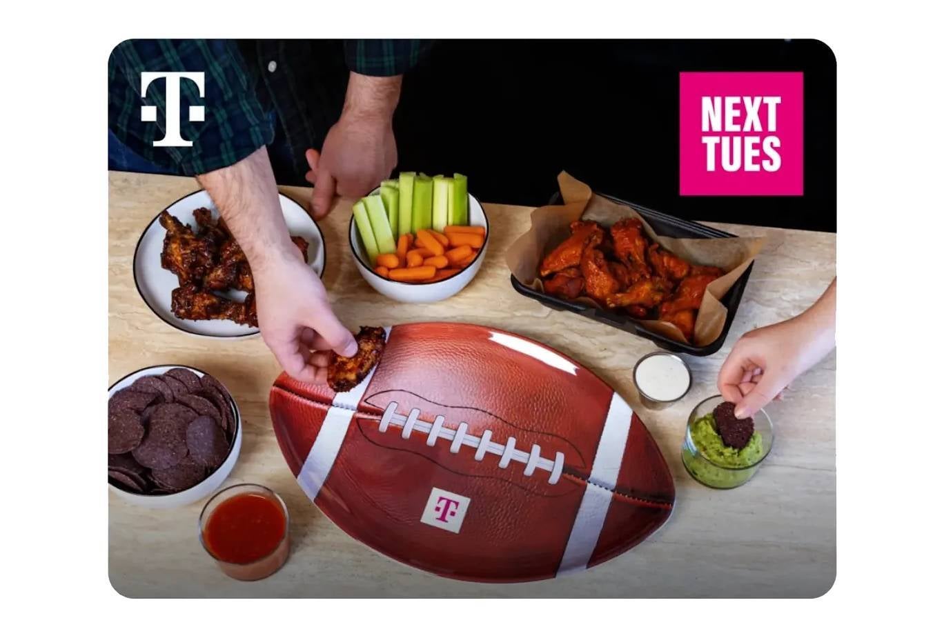 T-Mobile Tuesdays platter