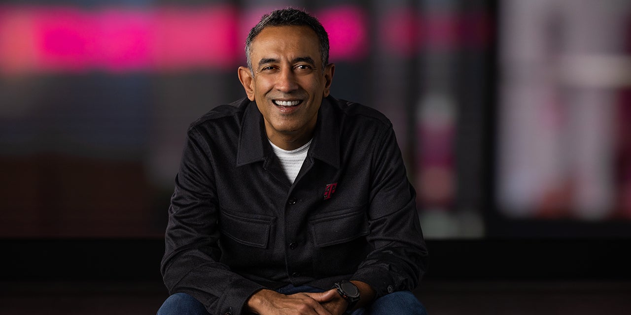 Photo of new T-Mobile CEO Srni Gopalan.