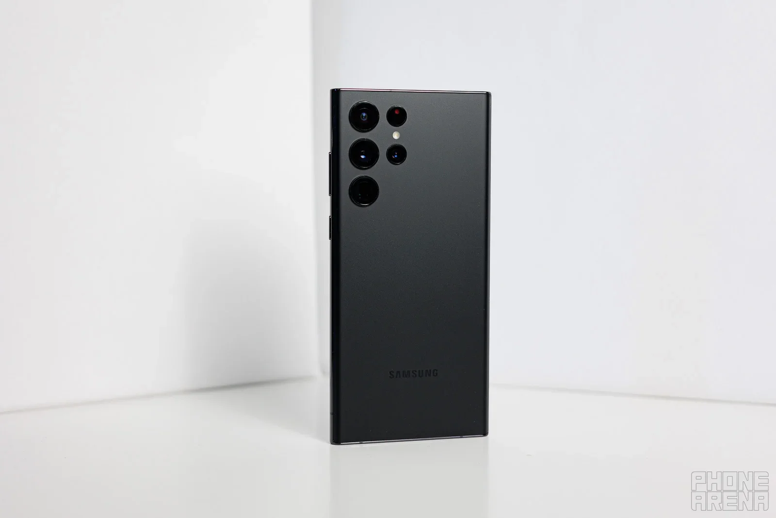 The Galaxy S22 Ultra. | Image Credit - PhoneArena - Is it over? Galaxy S22 hits its final chapter as Samsung shifts focus to the Galaxy S26