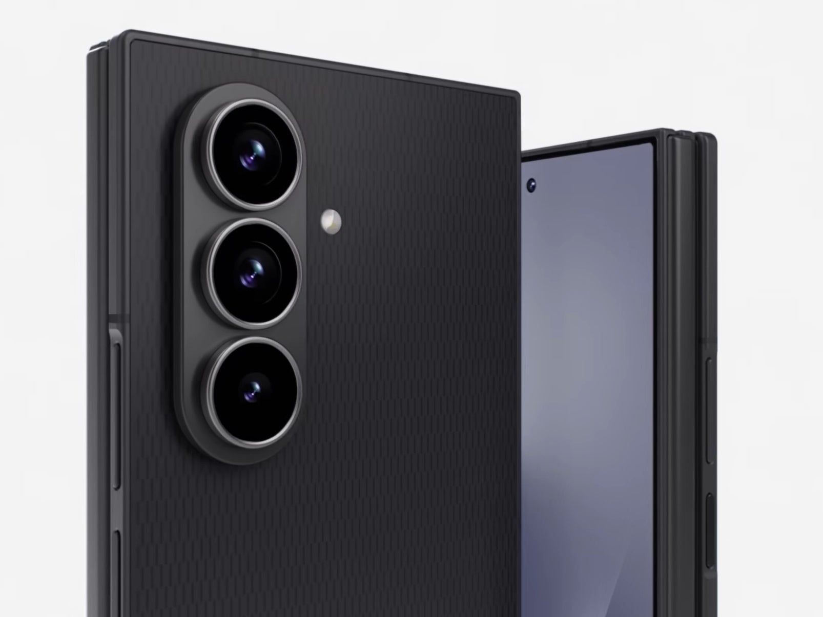 Samsung Galaxy Z TriFold angled