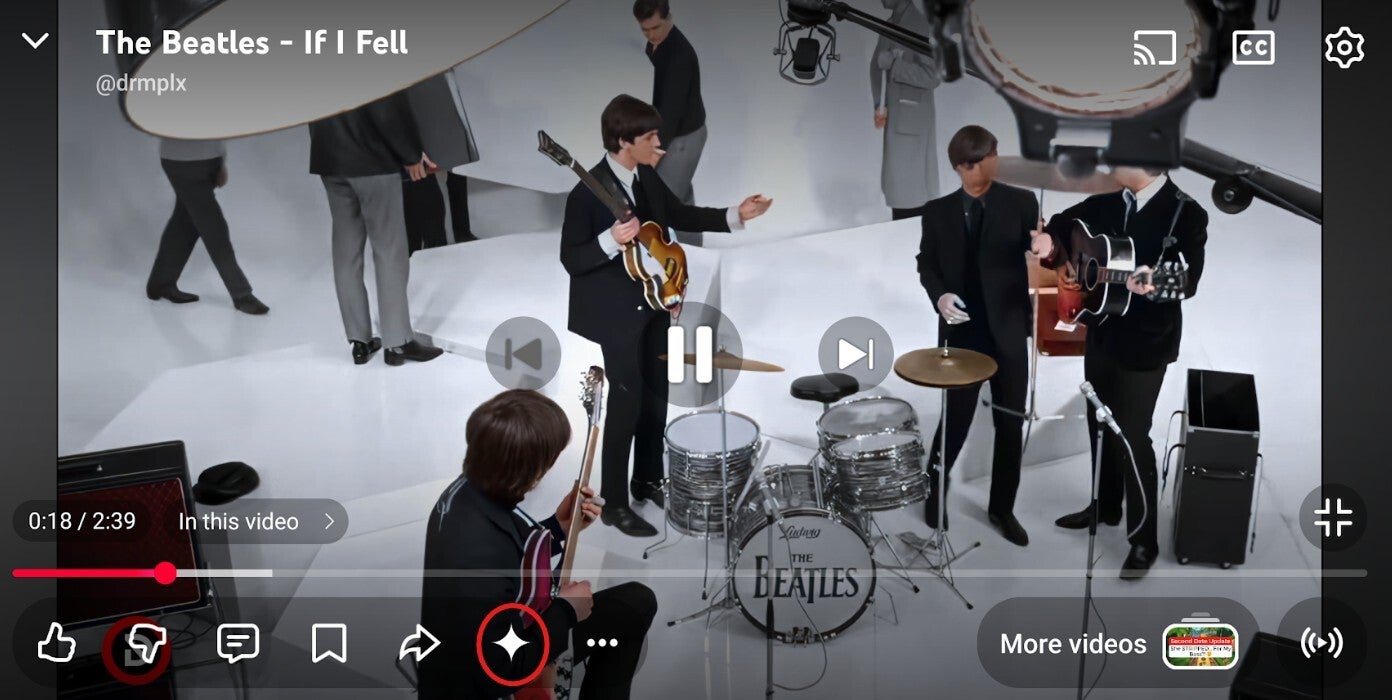 Scene from &amp;quot;A Hard Day&amp;#039;s Night&amp;quot; on YouTube.