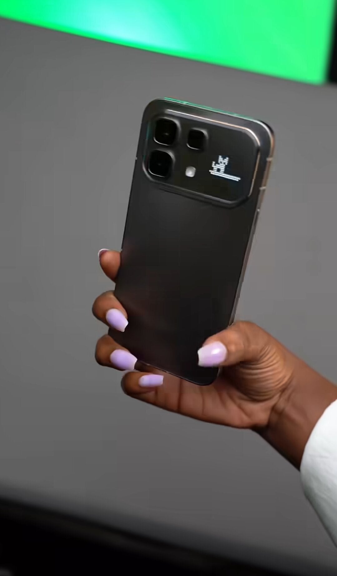 Camera plateau of the Infinix Note 60 Pro.