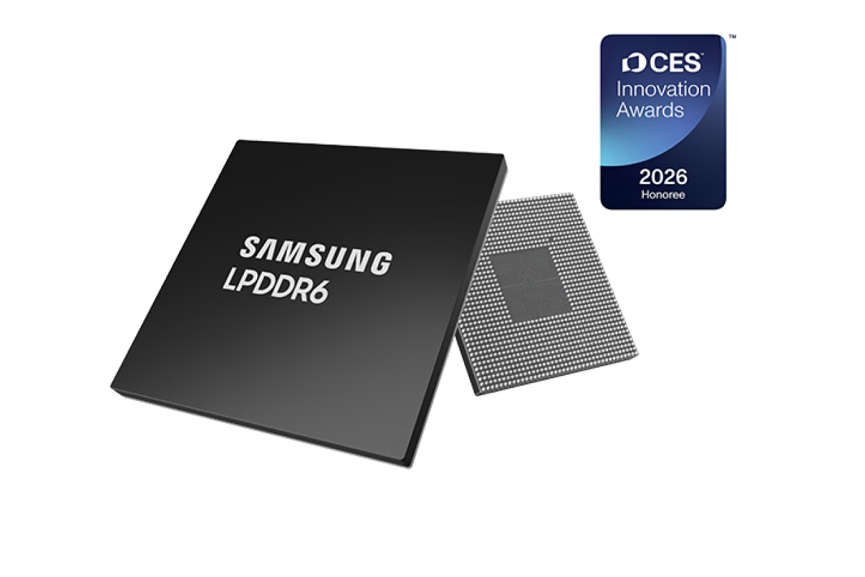 LPDDR6 dummy unit. | Image by Samsung - Samsung has reportedly sent LPDDR6X samples even before the LPDD6 release