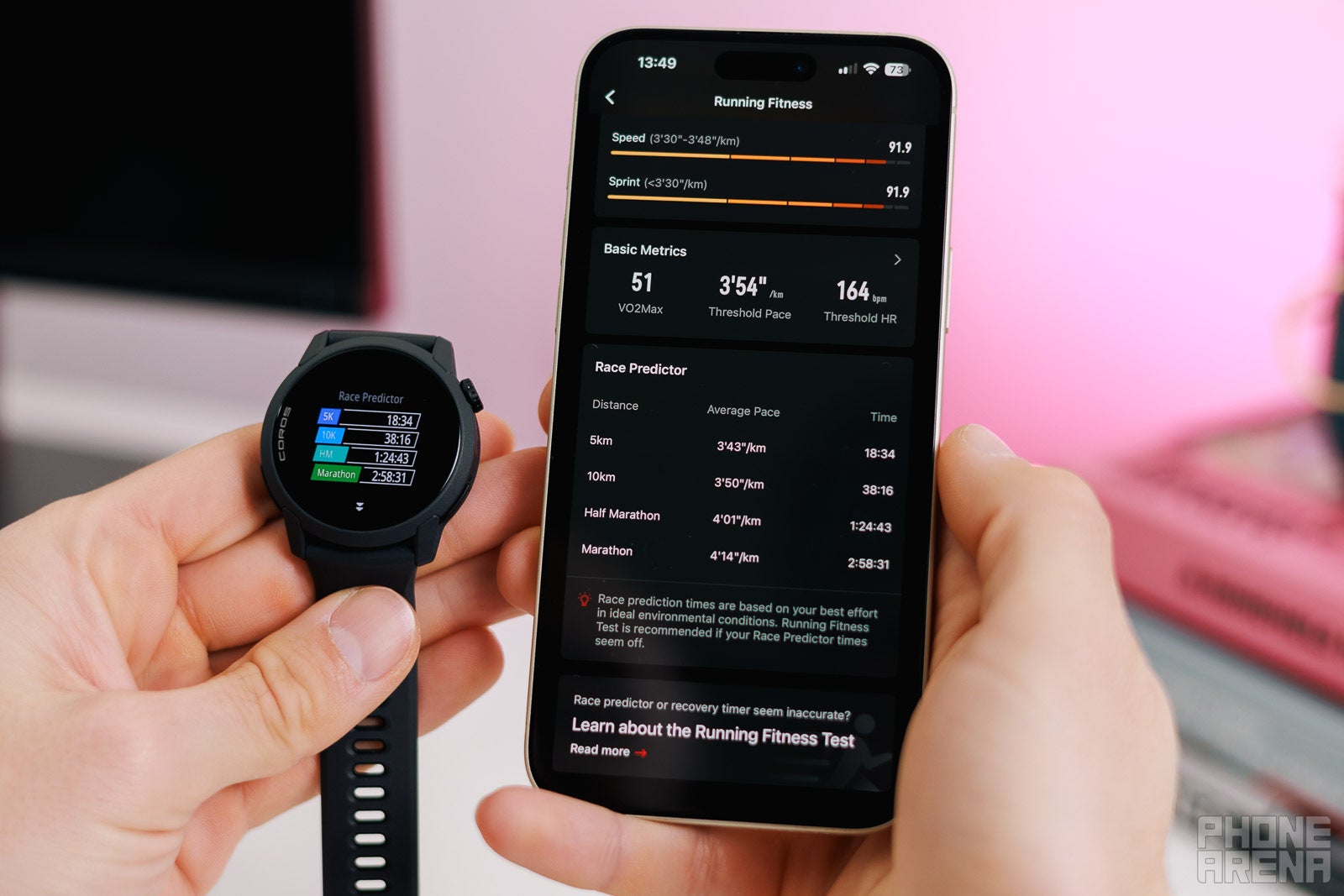 Image by PhoneArena - The Coros Pace 4 is slowly winning me over from Garmin