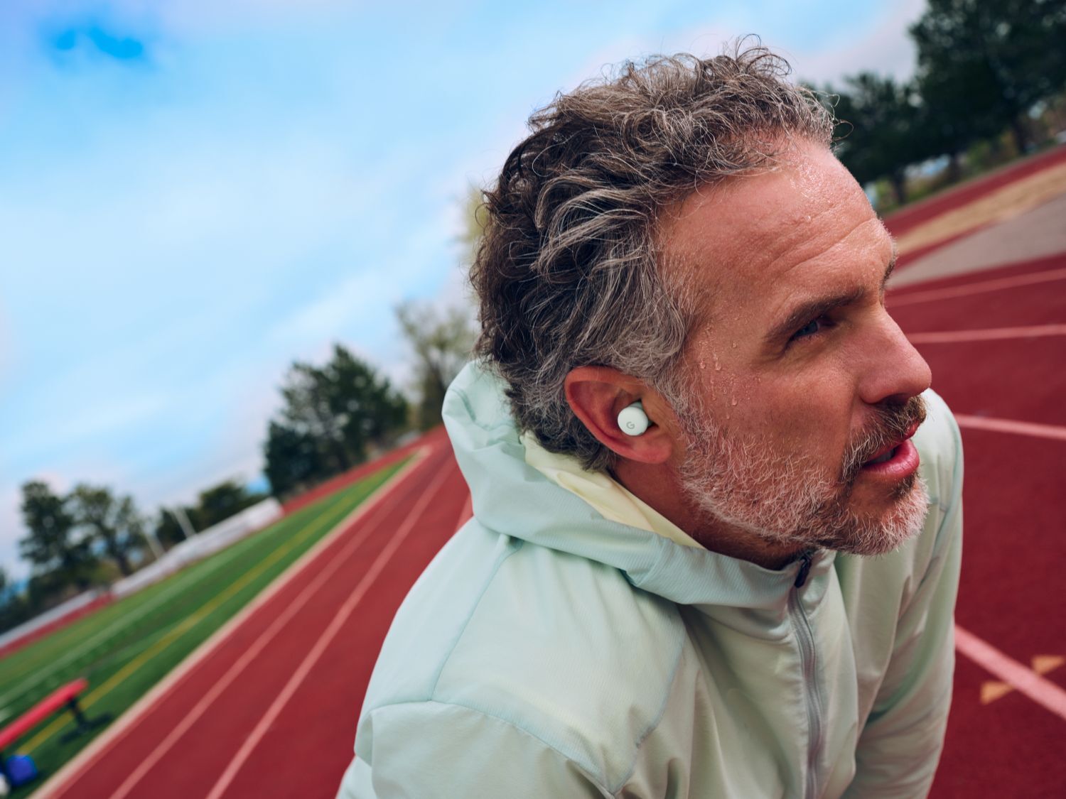 Google's Pixel Buds 2a are perfect for workouts. | Image by Google - Google unveils new spicy color options for the Pixel Buds 2a