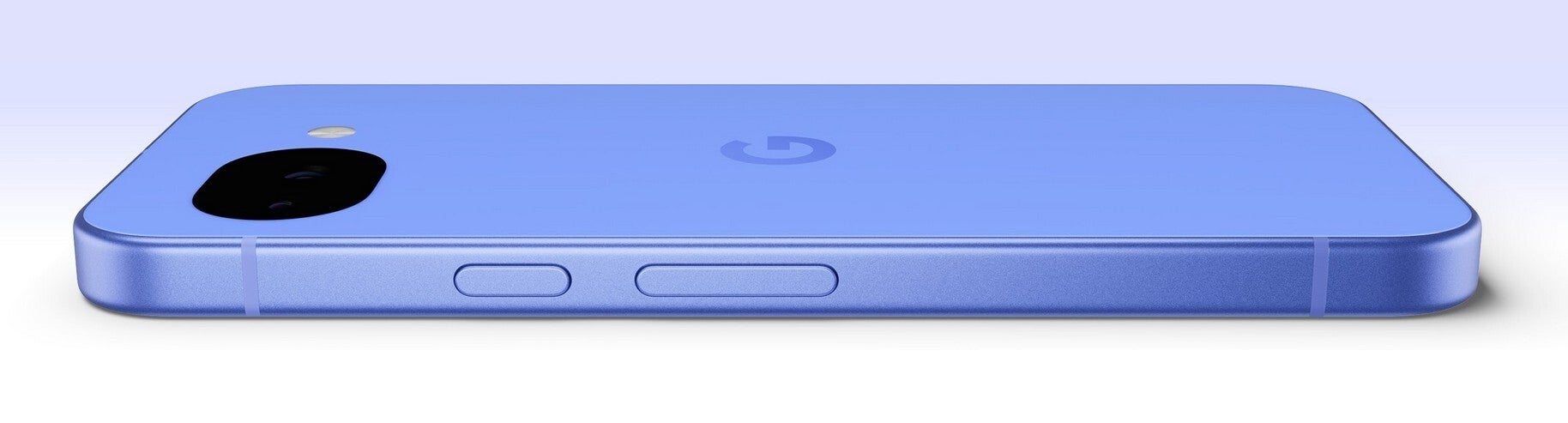 Picture of the Pixel 10a lying horizontally on a table.