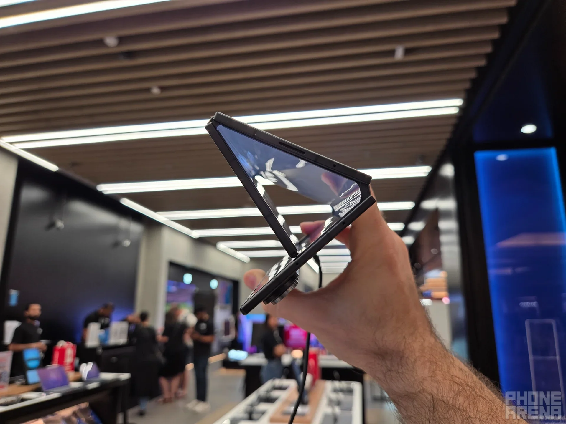 The Galaxy Z TriFold is the first trifoldable available in the US. | Image by PhoneArena - Here’s when the Galaxy Z TriFold is returning to the US