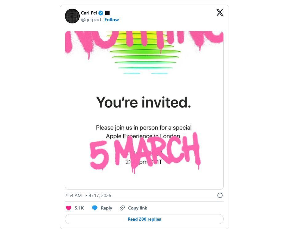 Nothing announced the launch date for the Phone (4a) in an interesting way | Image by Nothing - Nothing confirms Snapdragon chipsets for the upcoming Nothing Phone (4a) family