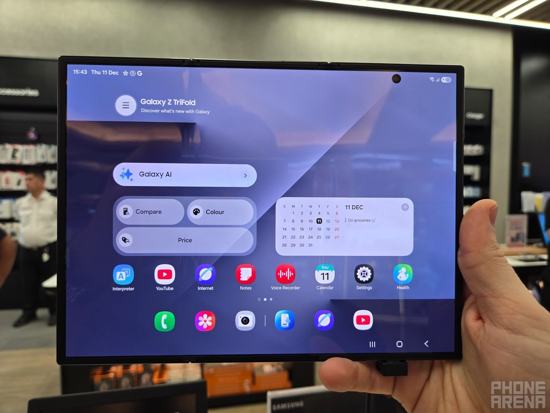 The Galaxy Z TriFold is Samsung's latest endeavor in the foldable phone market. | Image by Samsung - Best foldable phones to buy in 2026: The top foldables we recommend