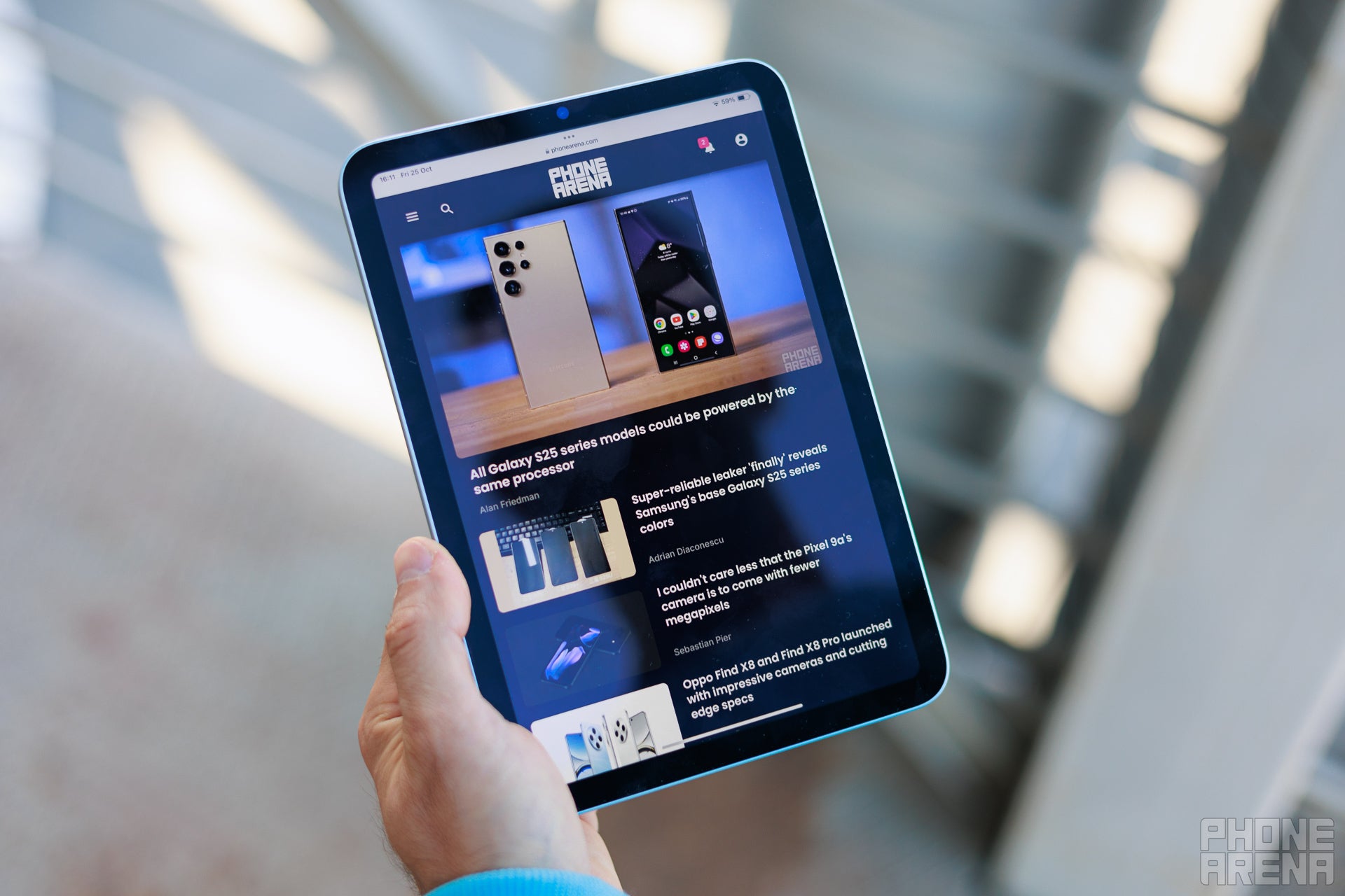 Like an e-book reader... just super powerful | Image by PhoneArena - So, Apple may finally fix this annoying iPad mini problem