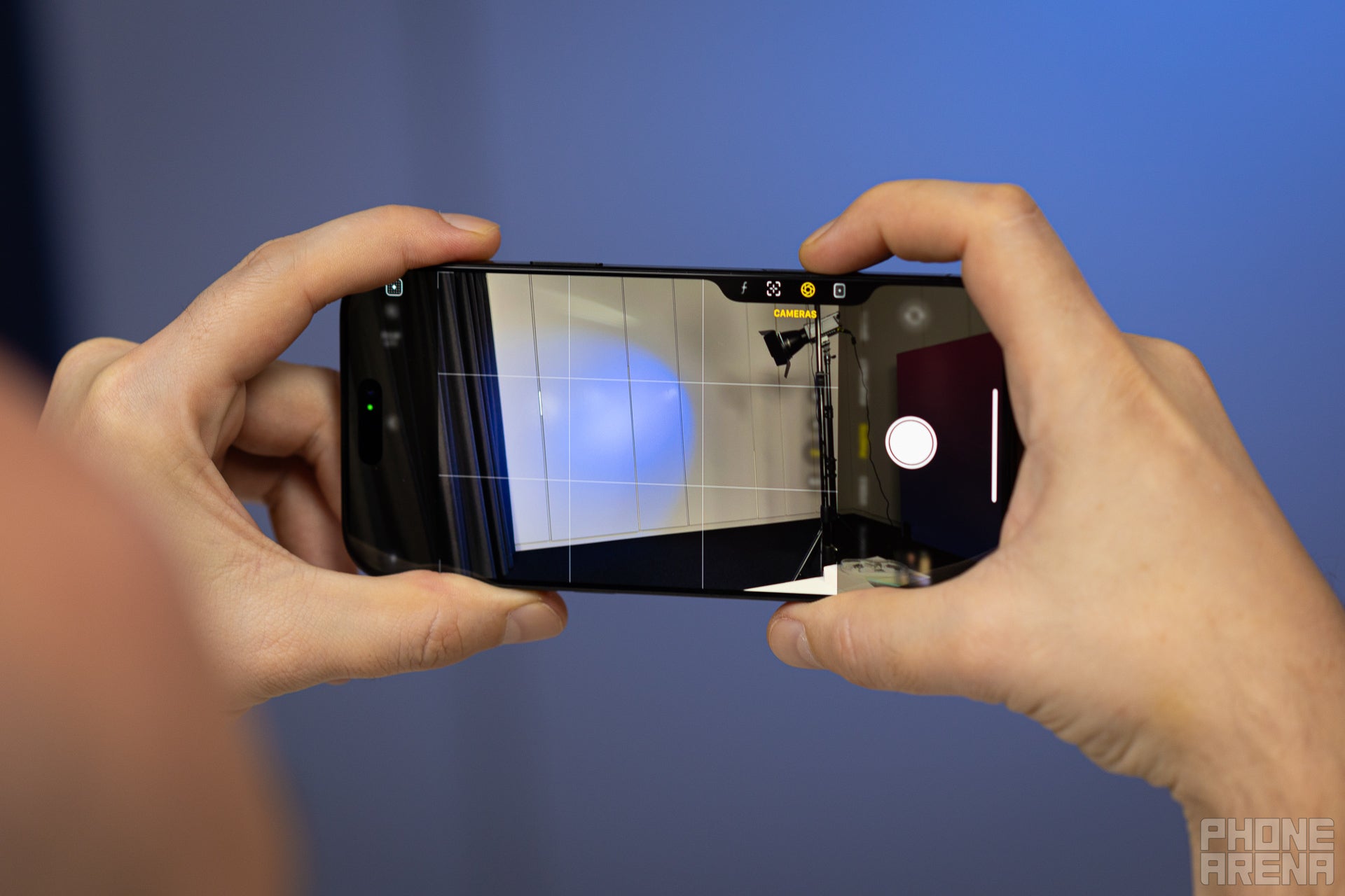 Even the iPhone Camera Control menu doesn't show it | Image by PhoneArena - Impressive tech, damaging results - don&rsquo;t use this camera feature unless intended