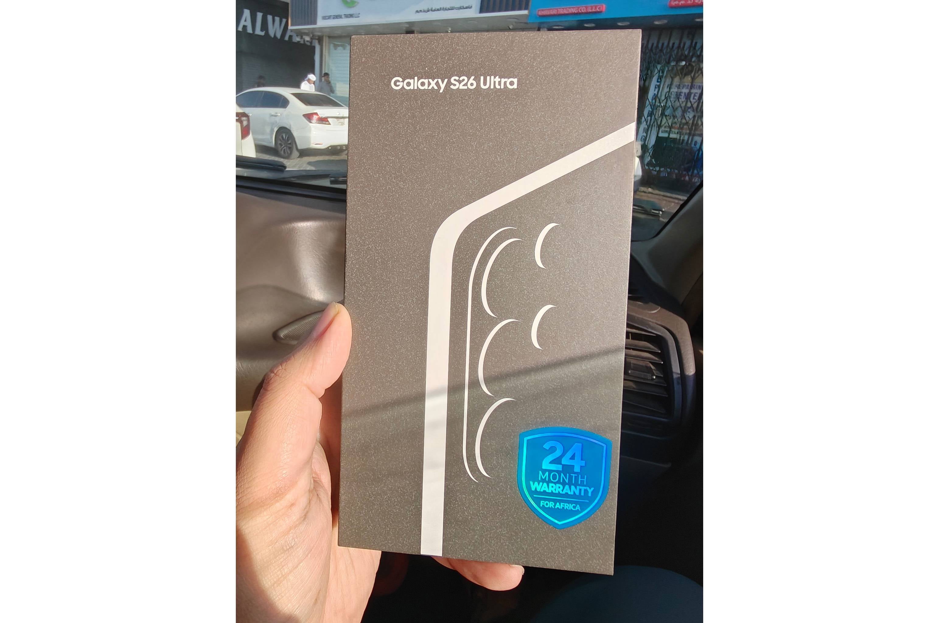 galaxy s26 ultra unboxing