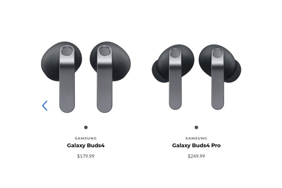 Those are some very familiar and unsurprising price tags. | Image by Roland Quandt - Samsung's US Galaxy Buds 4 and Galaxy Buds 4 Pro prices look just right