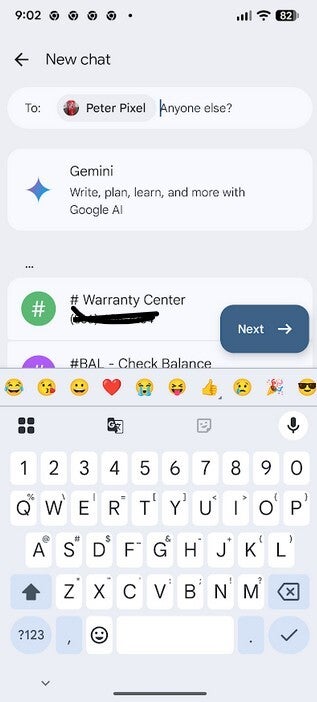Google removes a step from creating a group chat in Google Messages. | Image by PhoneArena - Change to Google Messages app makes group creation faster and easier