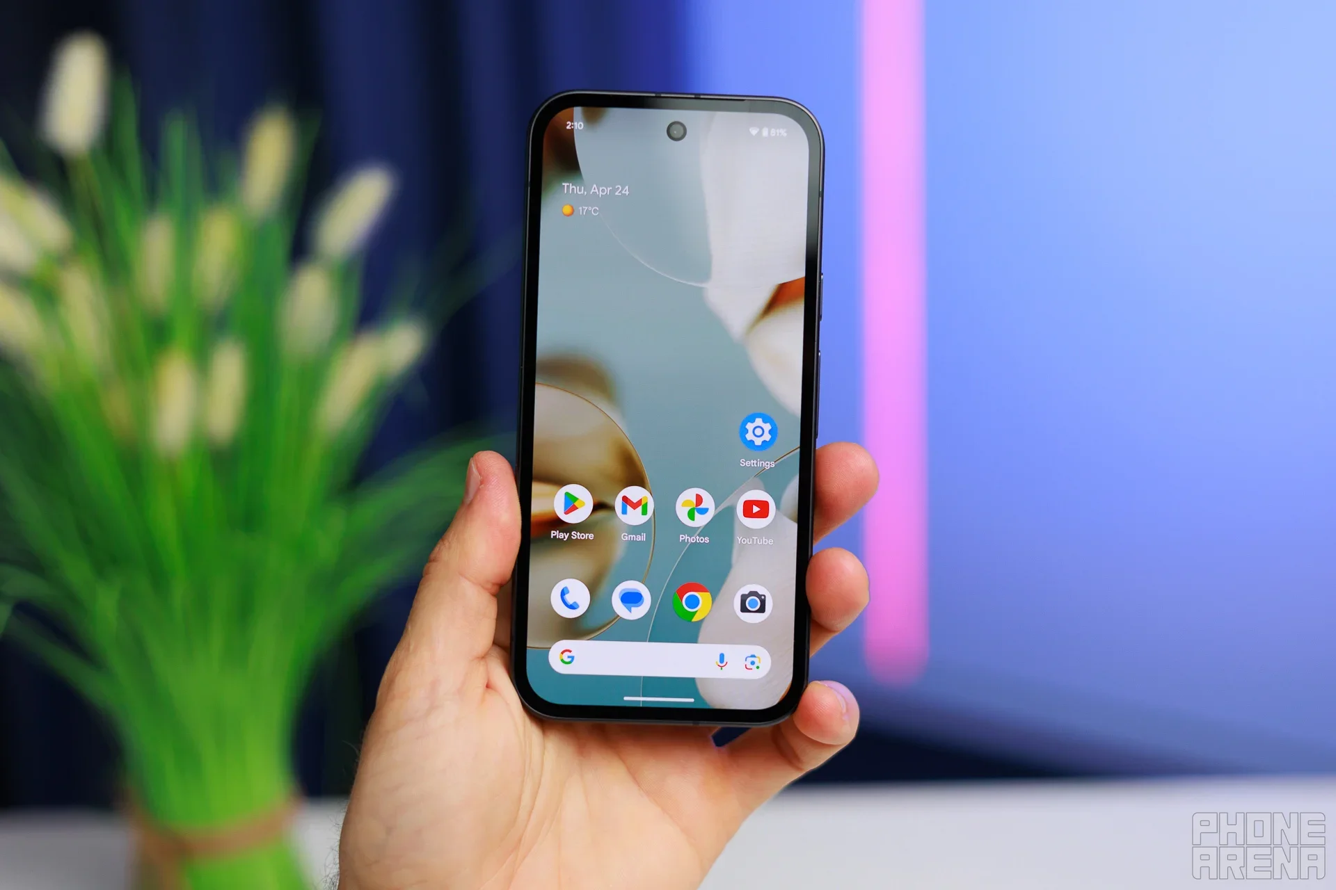 Thick, juicy bezels. | Image by PhoneArena - Will the OnePlus 16 be a proper gaming phone instead of a traditional flagship?