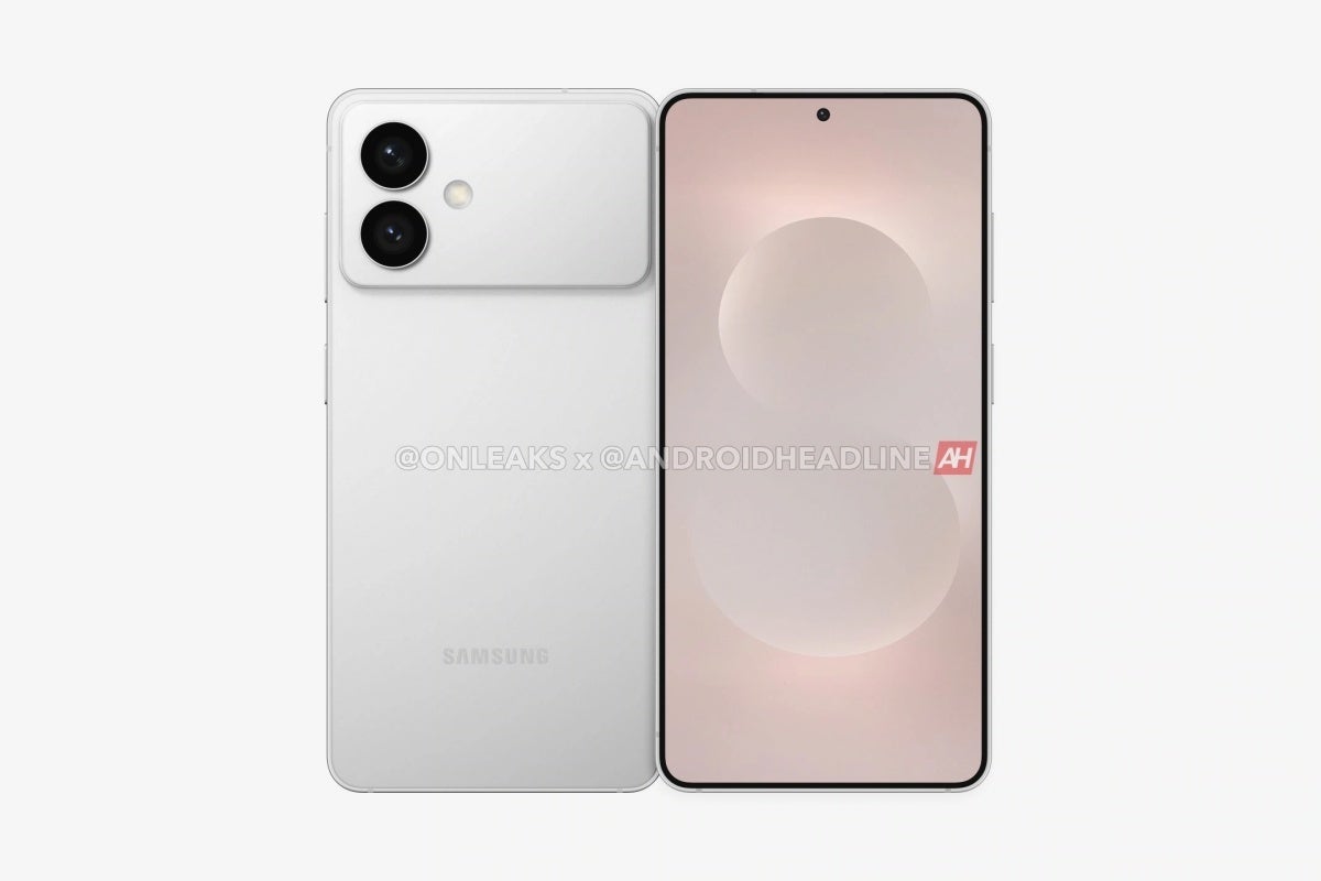 Leaked image of purported Samsung Galaxy S26 Edge prototype