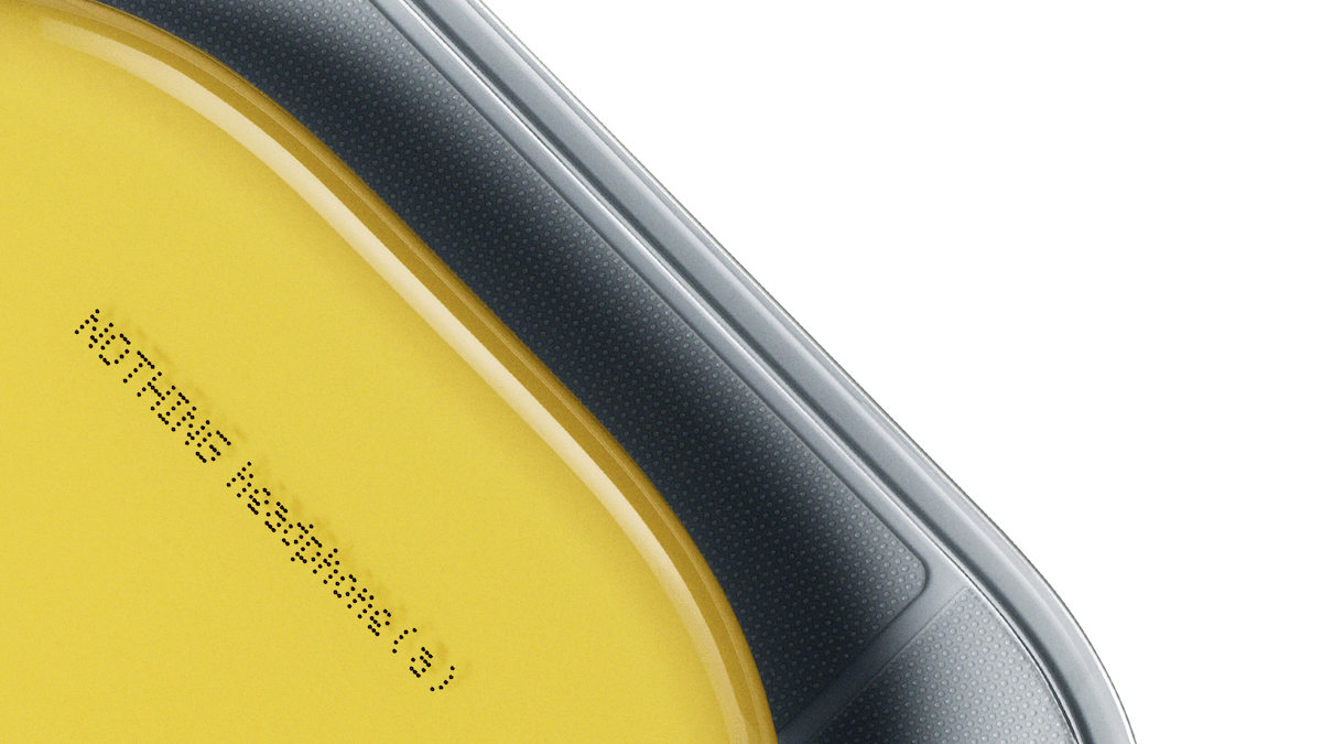 You can see all the yellow in the teaser image for the Headphone (a). | Image by Nothing - If you&rsquo;re into bright colors, you&rsquo;ll love Nothing&rsquo;s newly confirmed product premiere