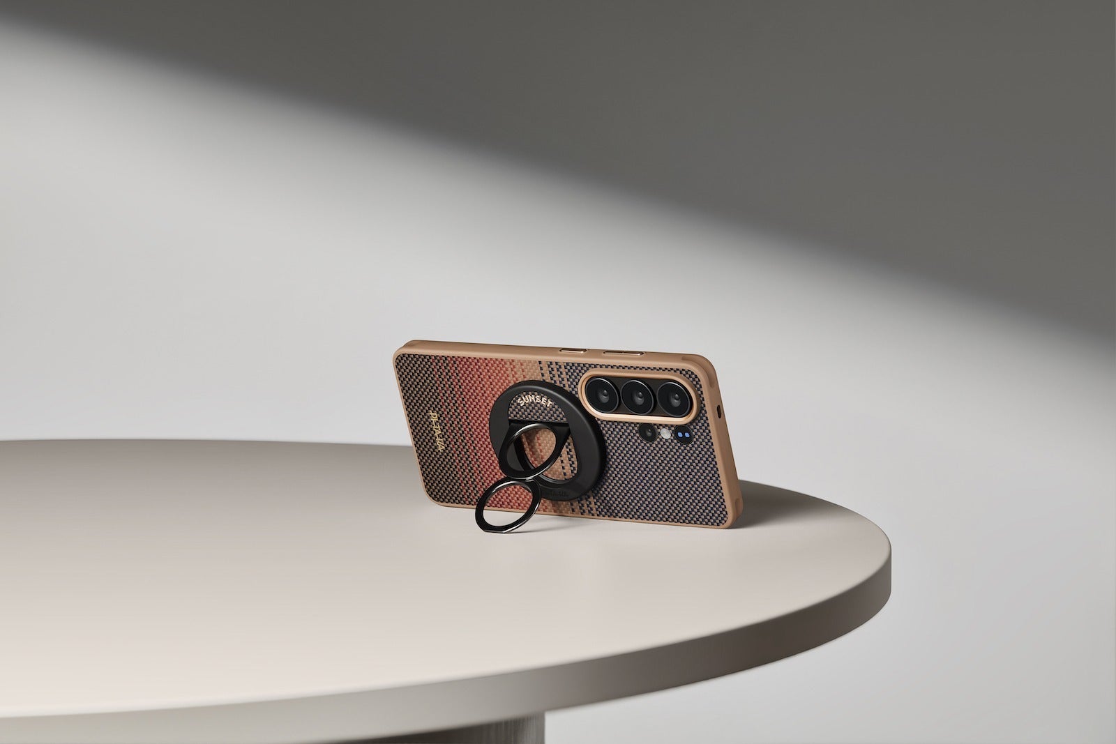 Cairn Case on Galaxy S26 Ultra | Image by Pitaka - Expand Galaxy S26 functions and add extra buttons with these elegant Pitaka cases