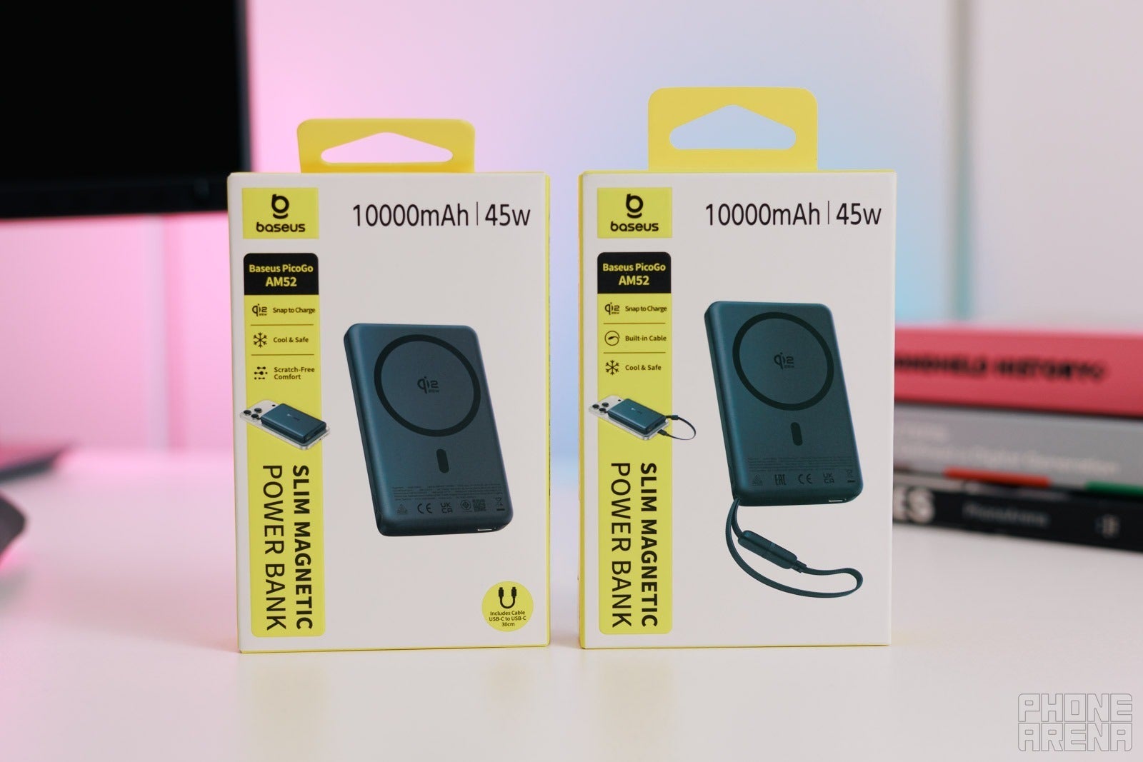 Two variants | Image by PhoneArena - Super-thin and light Qi2.2 power bank: Baseus PicoGo AM52