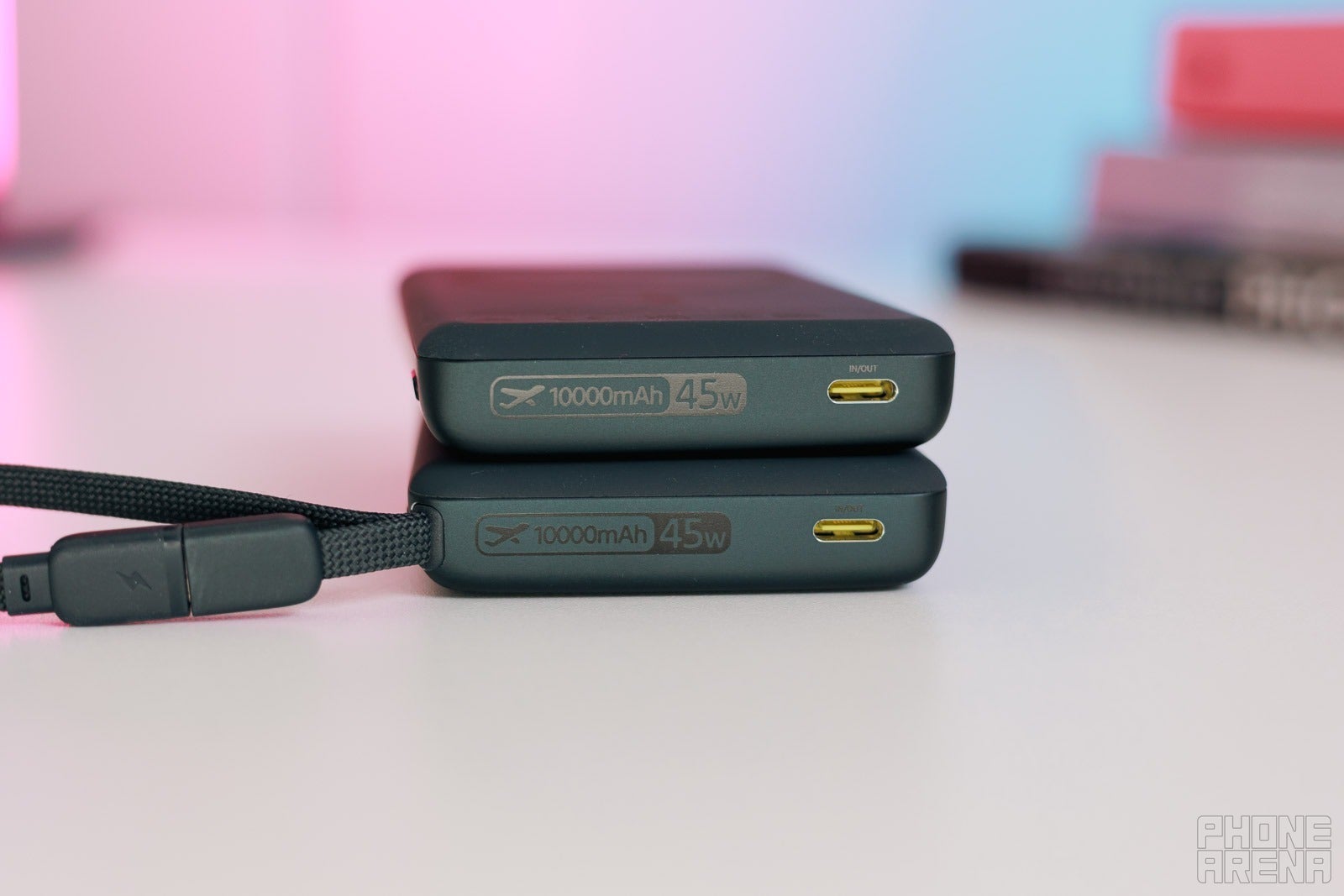 Wireless or wired, the choice is yours | Image by PhoneArena - Super-thin and light Qi2.2 power bank: Baseus PicoGo AM52