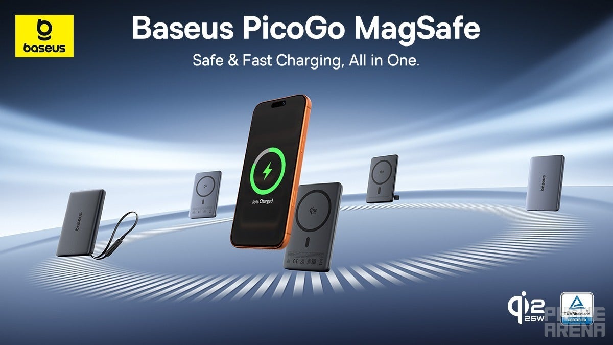 There's a PicoGo for every taste and need | Image by Baseus - Super-thin and light Qi2.2 power bank: Baseus PicoGo AM52