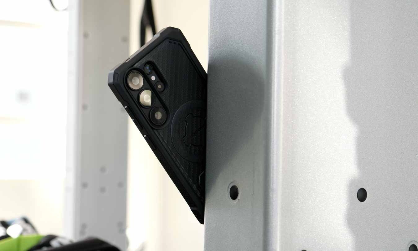 The strength of the Rokform MagMax magnets | Image by Rokform - Meet the Rugged Galaxy S26 Case by Rokform - Available Now!