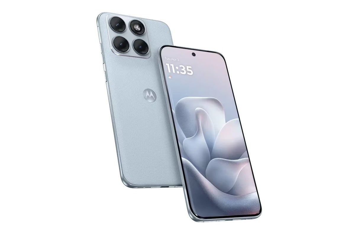 Motorola Edge 70 Fusion in Pantone Country Air color