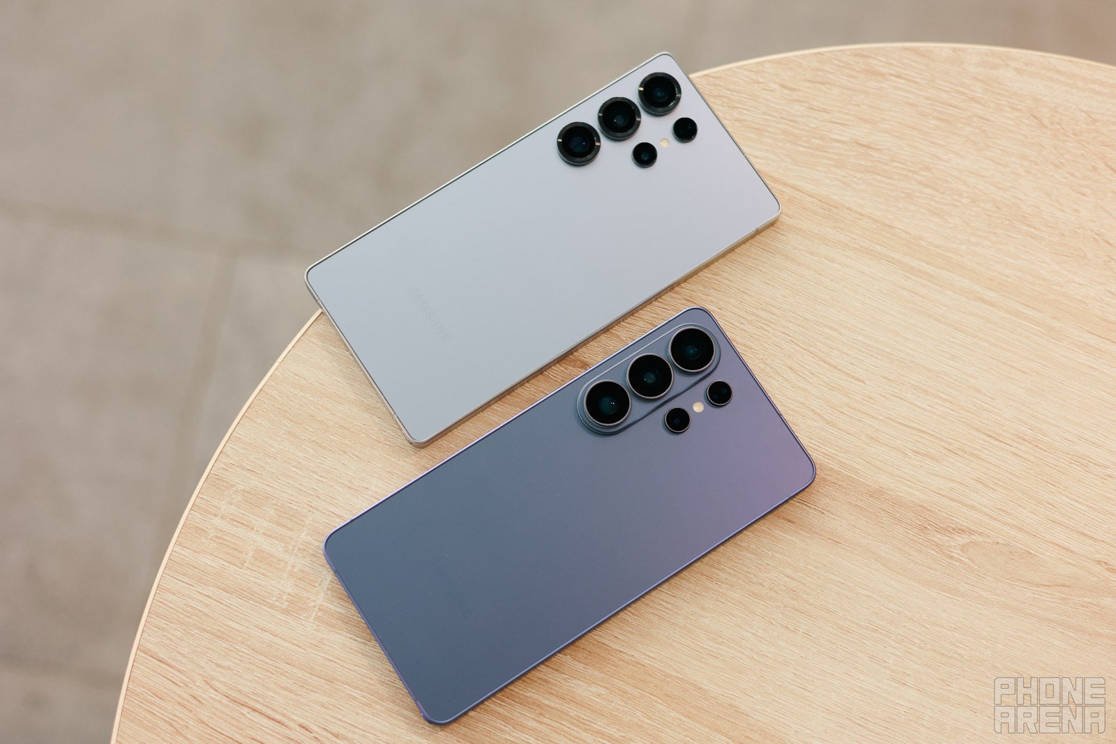 The S26 Ultra on the bottom and the older S25 Ultra on top | Image by PhoneArena - I didn't expect to love the Galaxy S26 Ultra design this much, but here is what still bugs me