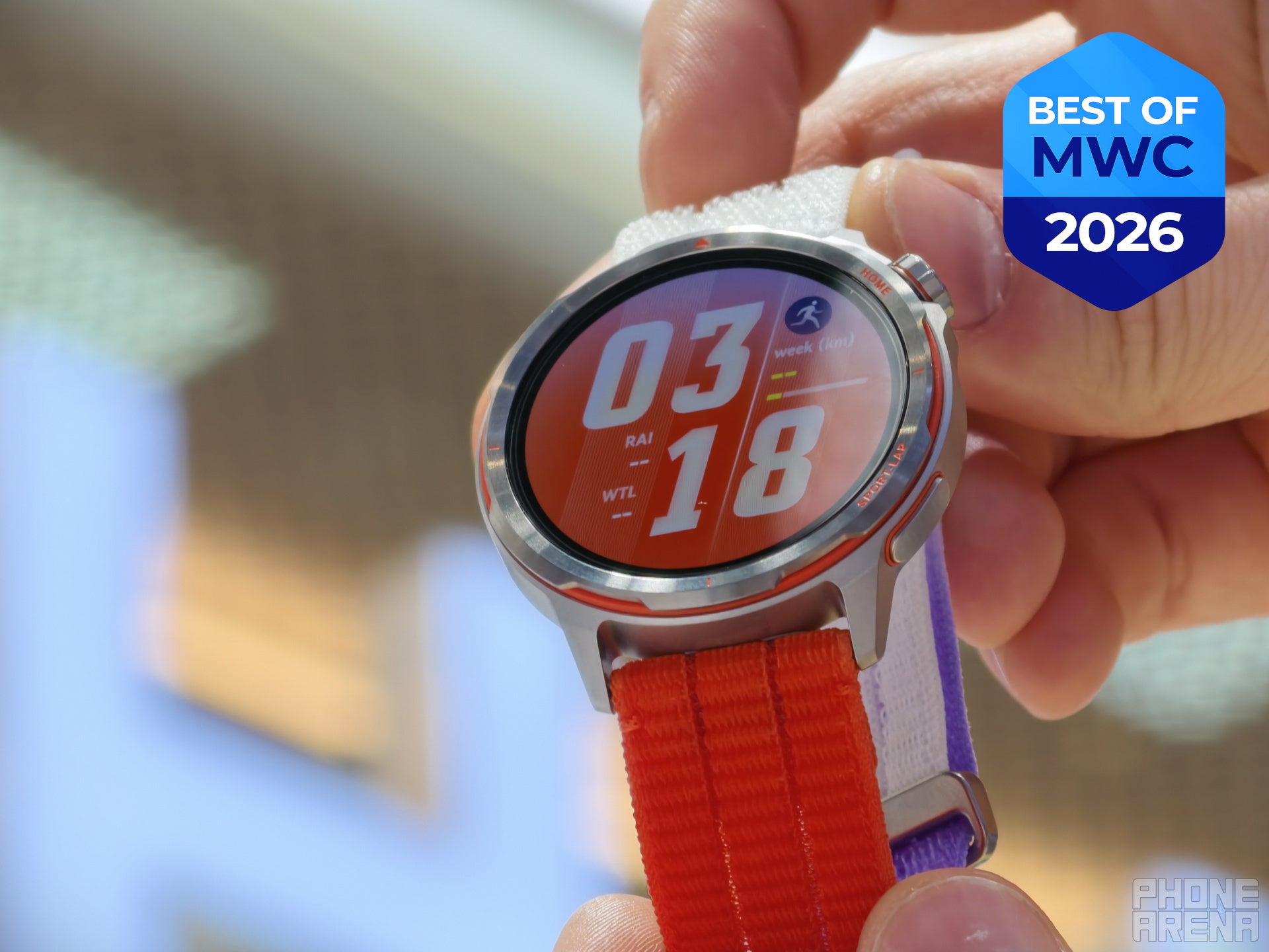 Huawei Watch GT Runner 2 at MWC | Image by PhoneArena - Best of MWC 2026: The most awesome tech products we saw
