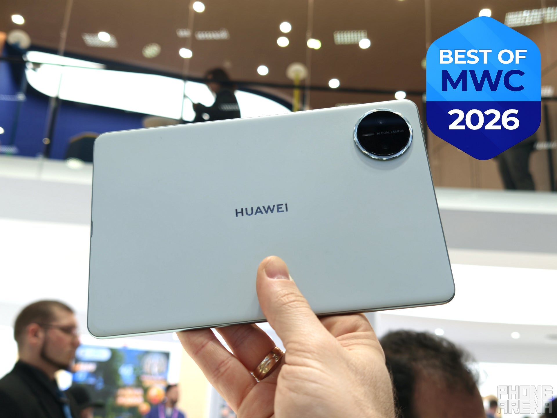 Huawei's MatePad Mini at MWC | Image by PhoneArena - Best of MWC 2026: The most awesome tech products we saw