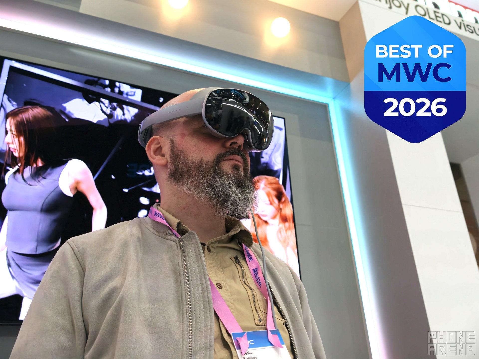 Samsung's XR headset at MWC | Image by PhoneArena - Best of MWC 2026: The most awesome tech products we saw