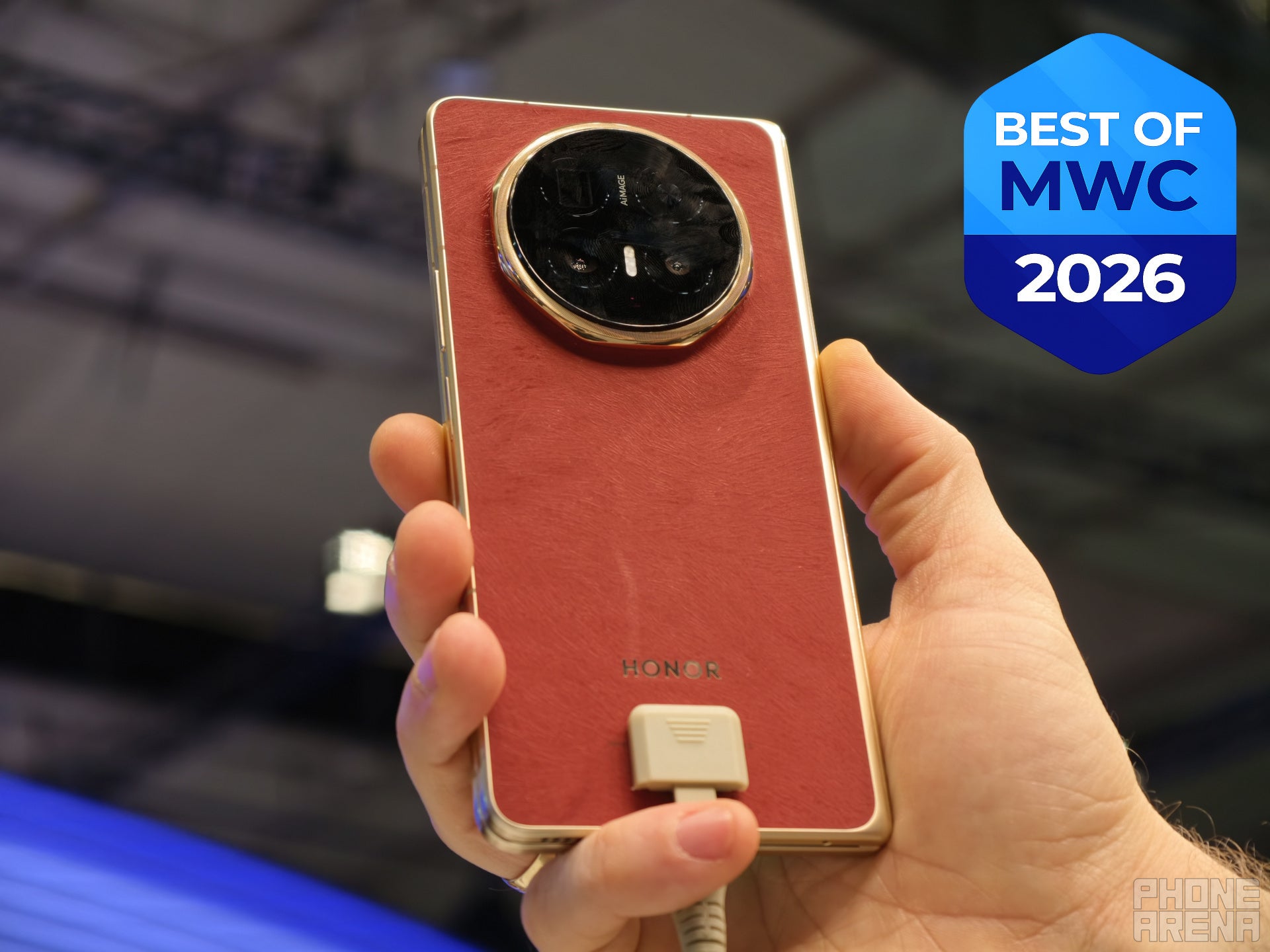 Honor Magic V6 at MWC | Image by PhoneArena - Best of MWC 2026: The most awesome tech products we saw